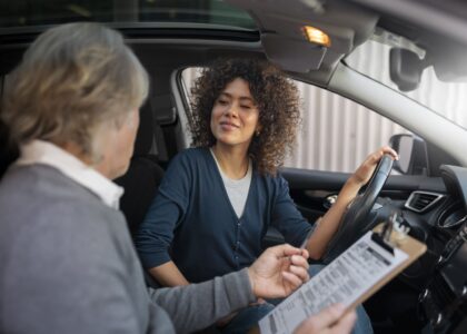 person preparing get driver license 1